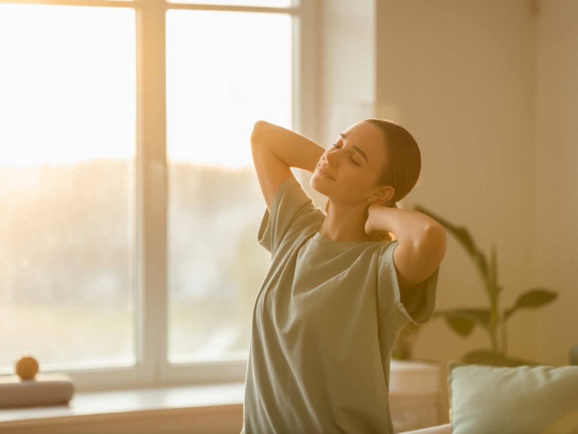 Wellness morning routine